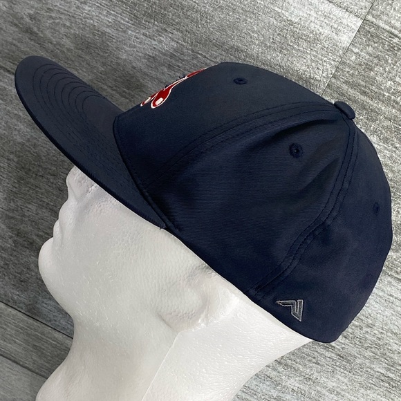 Pacific Headwear Flexfit D Series 8D6 Small/Medium Red Sox SE Flat Bill Hat - Picture 5 of 16